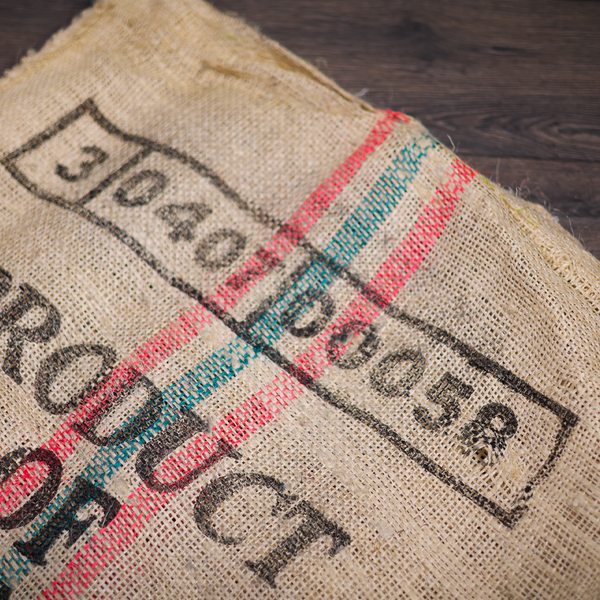 Colombian coffee 2025 burlap bags